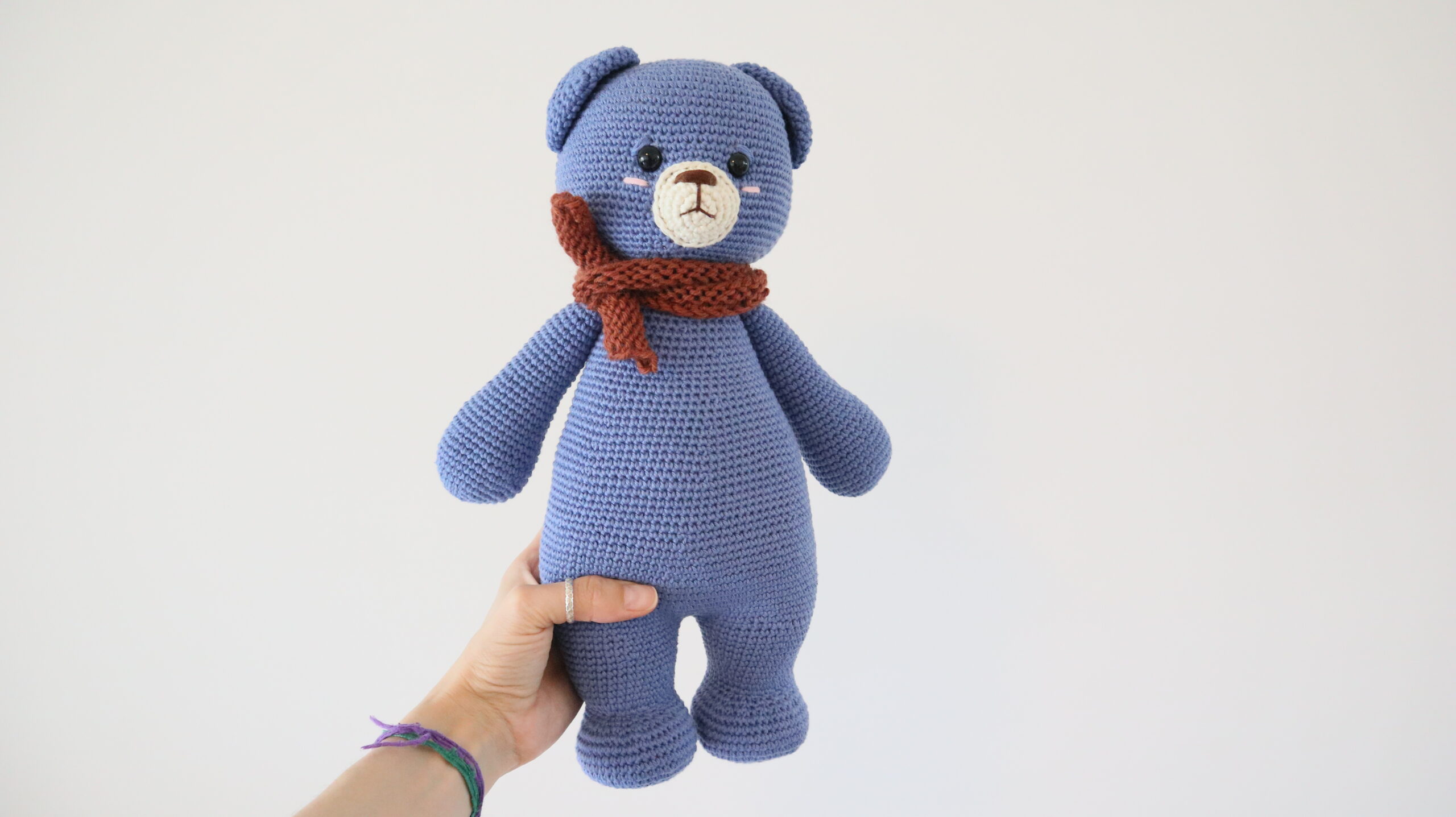 Amigurumi big blue bear free pattern