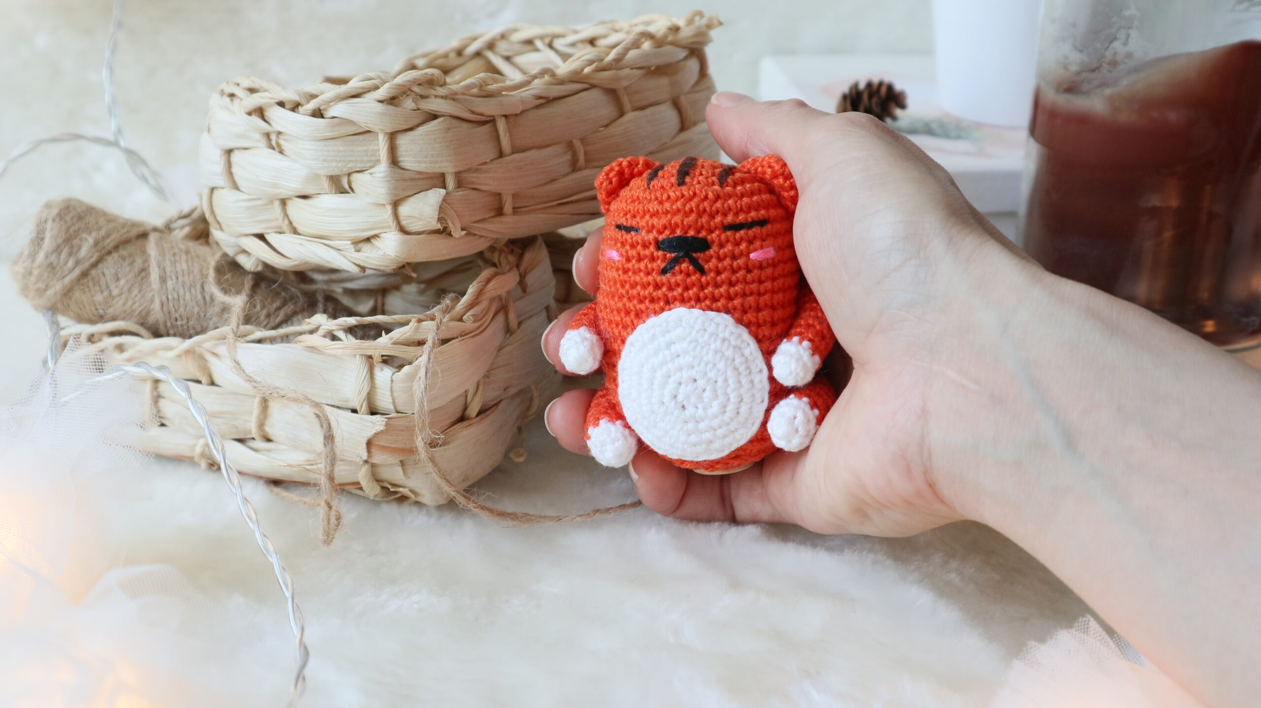 Amigurumi orange cat free pattern