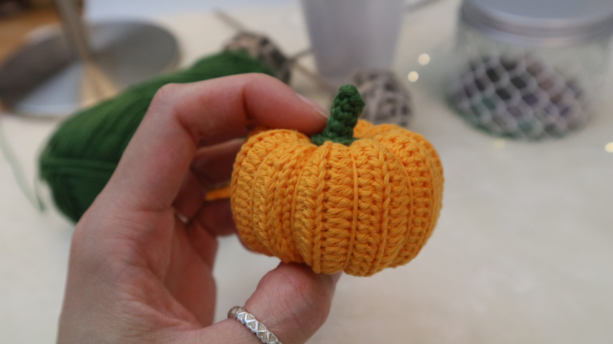 Amigurumi pumpkin free pattern