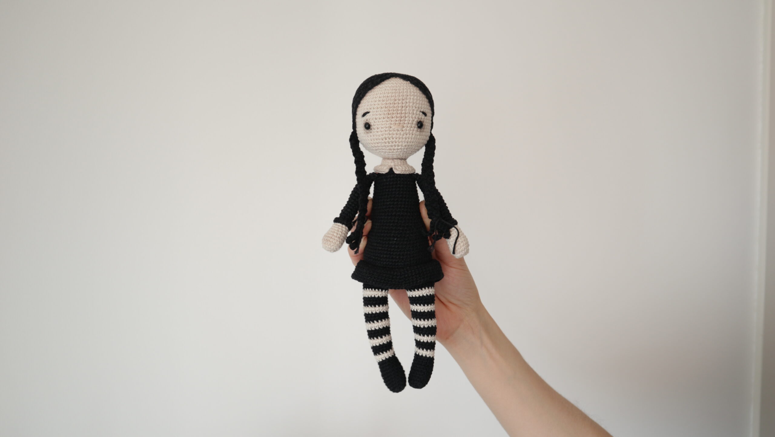 Amigurumi wednesday doll free pattern